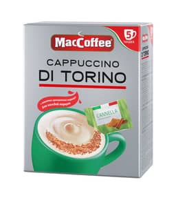 Кофе Капучино 25,5 гр "MacCoffee" Di Torino с корицей (5 шт.упак) Кофе Капучино 25,5 гр "MacCoffee" Di Torino с корицей (5 шт.упак)