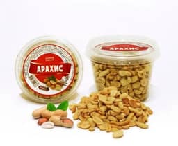Арахис жареный соленый 130 гр., С солью Арахис жареный соленый 130 гр., С солью